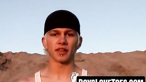 Tied twink tickled into helpless submission