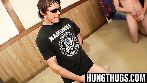 Straight punks Billy and Boomer drain balls dry