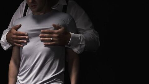 Horny teen gay virgin ass and cock dominated by dom hunk