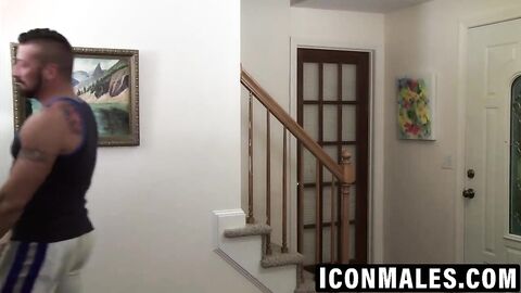 Athlete Hugh Hunter needs to dominate that perfect tight ass