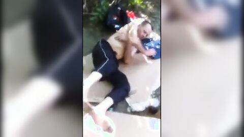 Exhibitionist Flashes Homeless Guy and Gets Handjob Outdoors