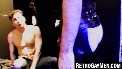 Big dicked Joel takes massive black cock until ass creampie