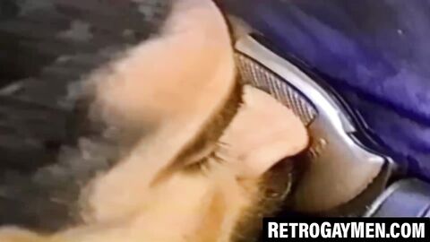 Hung retro cop plows horny bottom pirates ass deep