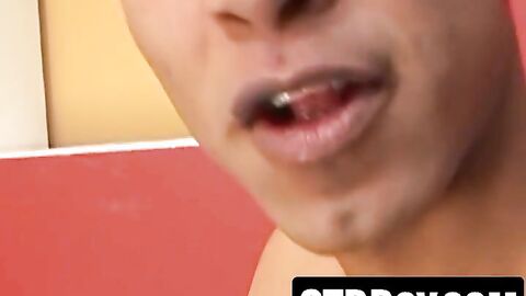 Latino twink takes bare cock after sixty nine action