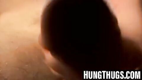 Thug Billy Da Kidd jerks dick with aggression