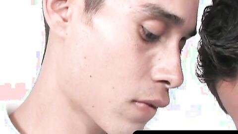 OTBXXX.com - Bareback foursome and hot cumshot with naughty Latino gay twinks until c