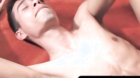 OTBXXX.com - Skinny big-cocked Latino twinks enjoy bareback anal until cum