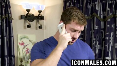 Muscled Connor pounds young Kyler's tight ass