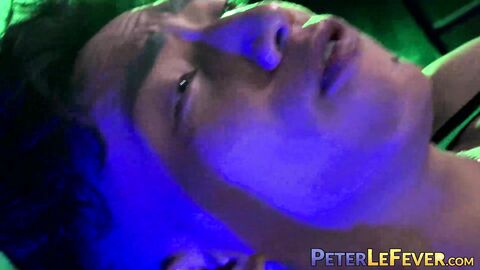 Submissive David Ace submits to Zario Travezzs BBC cock after rimming