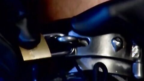 Master Callahan gags Derek Pain and clamps his nipples