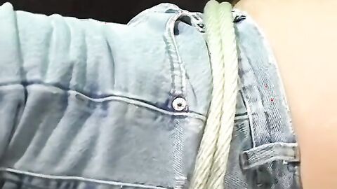 Muscular Bigg Pete moans as his big nuts are tugged hard