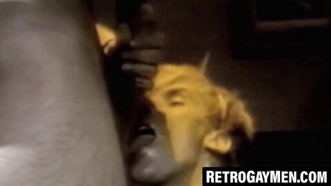 Nerdy students secretly blow each other in the library