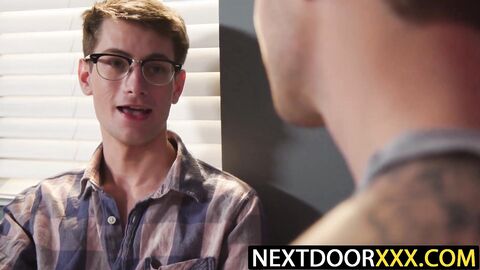 NextDoorXXX.com - Scott Finn fills Trevor Harris' hungry hole