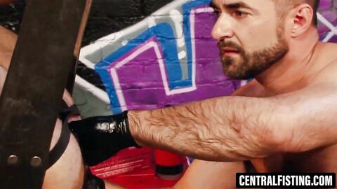 CentralFisting.com - Boyhouse's prolapse and cum from Champ's fisting