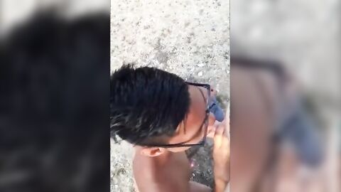 Sucking Dick on the Beach