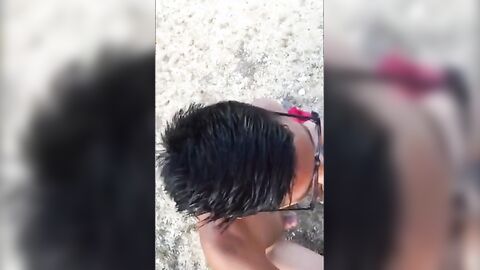 Sucking Dick on the Beach