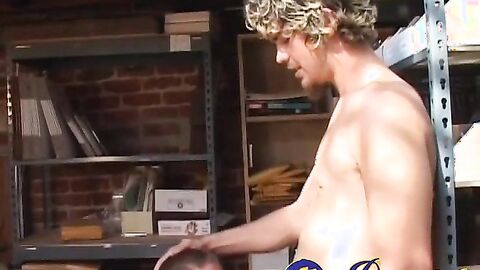 Koston Cash is busy working in the warehouse when skater Lucky DC shows up for a deli