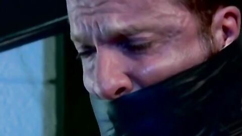 Stud Derek Pain takes brutal punishment on his firm balls