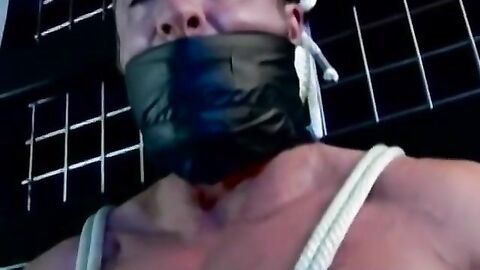 Stud Derek Pain takes brutal punishment on his firm balls