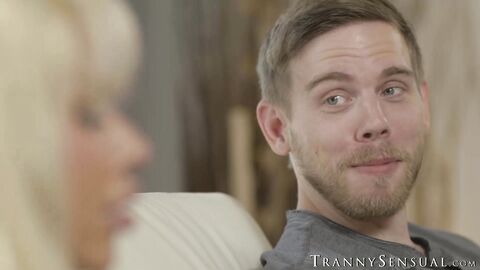 I throat fucked my TS stepsis Brittney Kade before giving her deep anal penetration