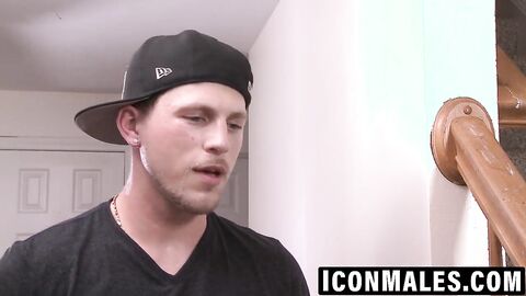 Roman Todd and Griffin Barrows exchange hardcore anal