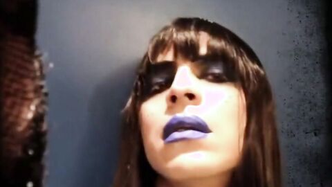 Emo Crossdresser Rides Dildo