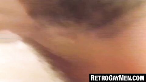 Retro bandits bare fuck outside and erupt huge loads