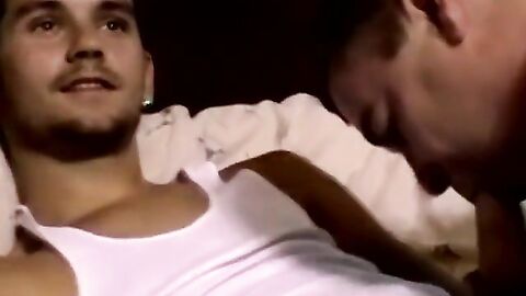 JoeSchmoeXXX.com - Fat mature gay takes double penetration from two big cocked amateu