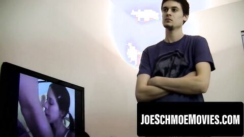 Daddy Joe swallows inked jockâs dick until throat bulges