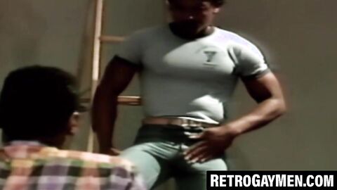 Construction worker rimmed then black cock deepthroat