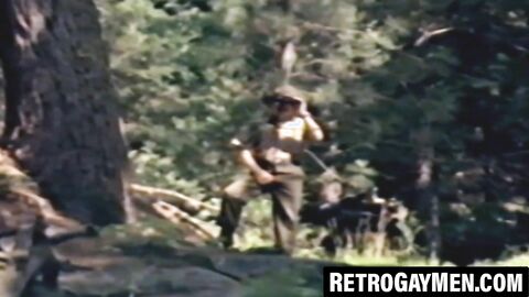 Vintage cocksucker services friends then gets fucked