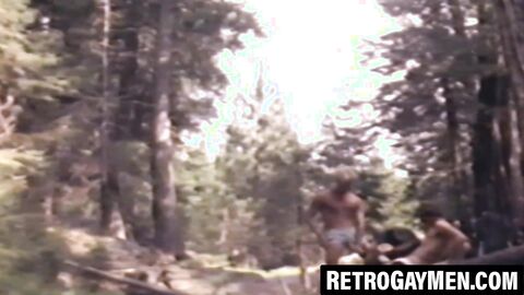 Vintage cocksucker services friends then gets fucked