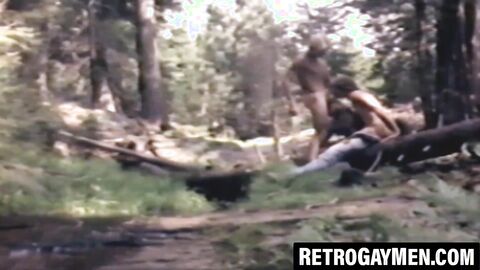 Vintage cocksucker services friends then gets fucked