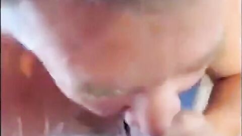 Daddy Sucks a Tasty Cock in Amateur Bear Blowjob Video