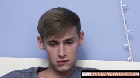 SayUncleNetwork.com - Hot daddy joins stepsons in a heated threesome banging raw acti