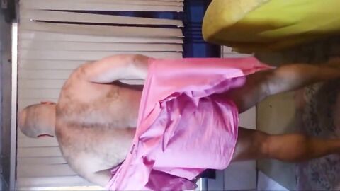 Hairy Amateur Striptease