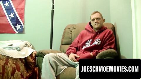 Daddy Joe gags on a veiny black pole with tear streaked face