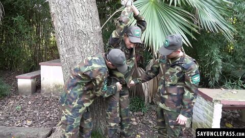 Felix Harris and Caetano Soares Binding Rene Sava Makes Them Hornier