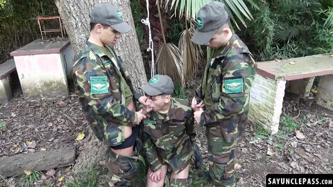 Felix Harris and Caetano Soares Binding Rene Sava Makes Them Hornier