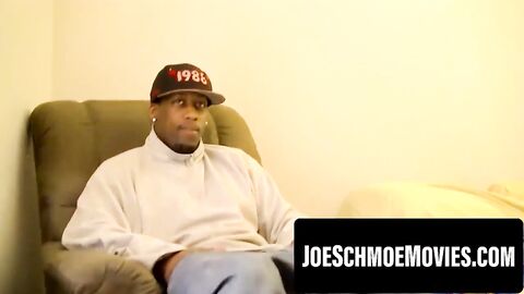 Joe deepthroats hunkâs dick until nose crushes pubic bone