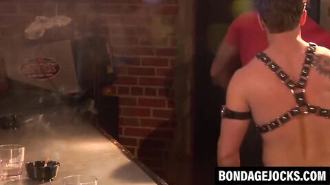 Sexy Cullen Cable rides massive muscled mans thick cock