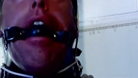 Derek Pain loves pleasure as tormentor rubs his cock