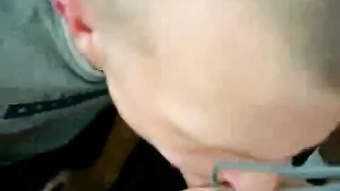 Big Cock Mate JP Eats My Cum on Webcam