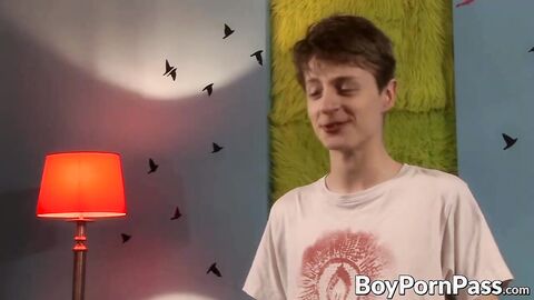 Sexy ass twink getting penetrated hard by his partners cock