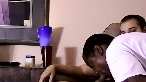 JoeSchmoeXXX.com - Amateur wanks off and gets sucked by fat black mature gay mouth