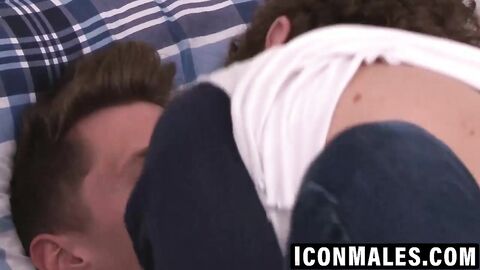 Angry tension explodes into rough thirsty bareback sex