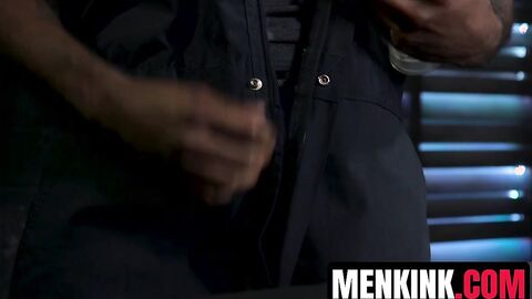 Micah Martinezs teasing ends with huge dildo up his greedy hole