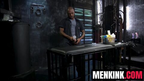 Micah Martinezs teasing ends with huge dildo up his greedy hole