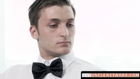 SayUncleNetwork.com - Kinky stepdad seduces and creampies a hot tattooed twink raw