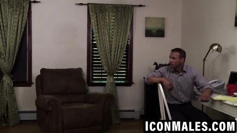 Hung studs gag on thick cocks before brutal anal